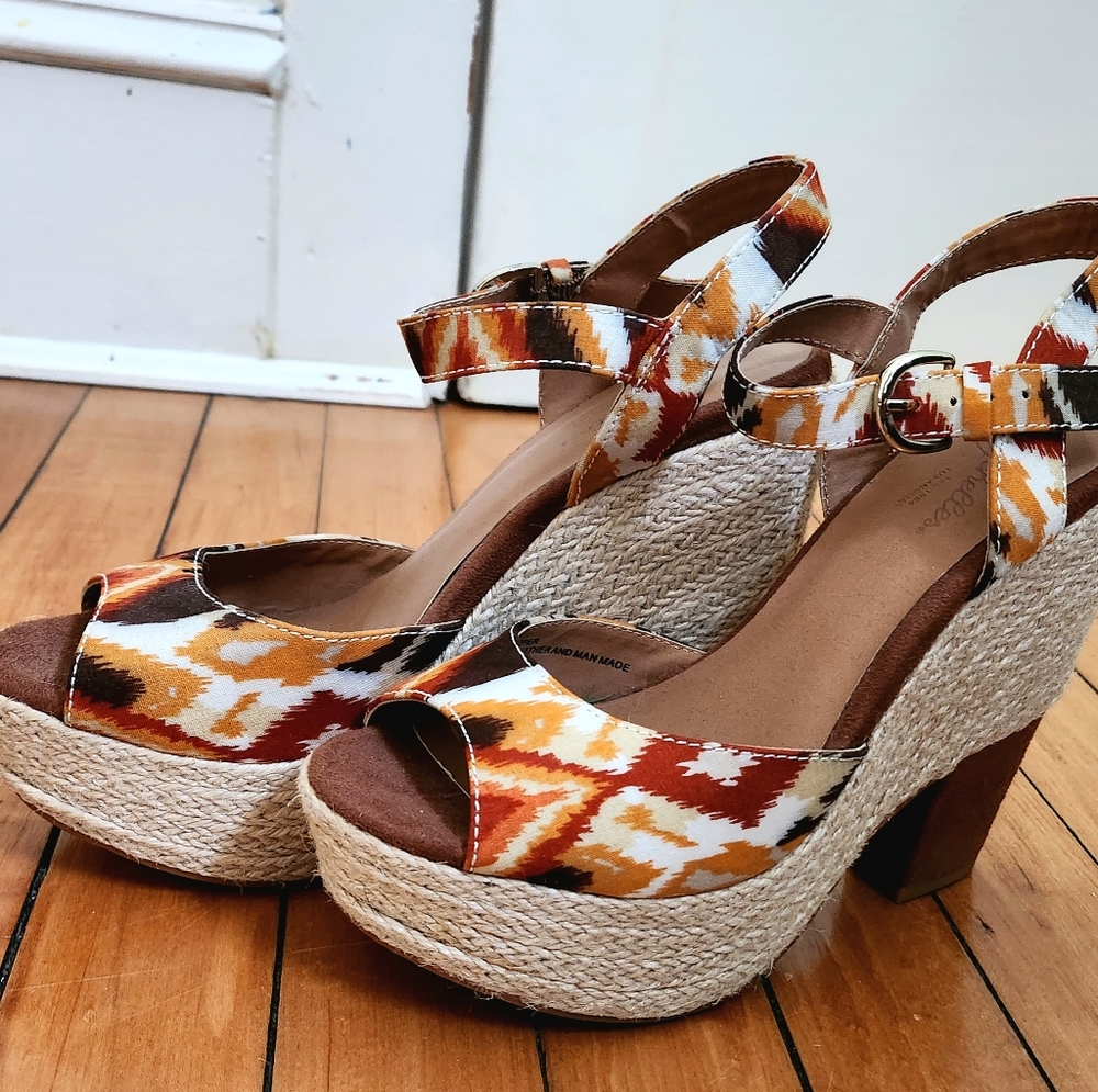Seychelles Multicolor Wedges
